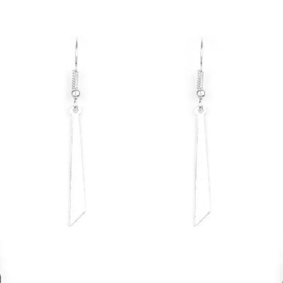 Impressively Incan – Silver Necklace Earrings Set - Picture 2 of 3